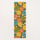 Allana Garden Hawaiian Graphical Floral - Tan Yogamat (Achterkant)