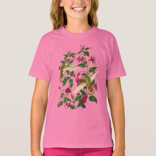 Allan's Hummingbird met Fuschia T-shirt