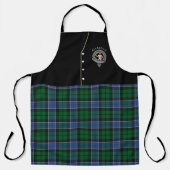 Allardice Clan Badge & Tartan Kilt Schort (Voorkant)
