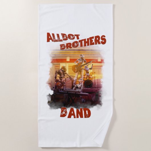 Allbot Brothers Band / Bob's Saucer Repair Strandlaken (Voorkant)