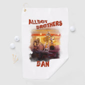 Allbot Brothers Band /Bob's Schotel Reparatie Golfhanddoek (Insitu)
