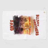 Allbot Brothers Band /Bob's Schotel Reparatie Golfhanddoek (Horizontaal)