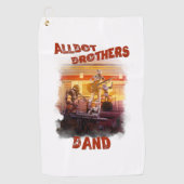 Allbot Brothers Band /Bob's Schotel Reparatie Golfhanddoek (Voorkant)