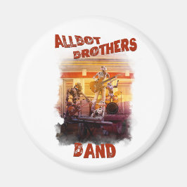 Allbot Brothers Band van Bob's Saucer Repair Magneet