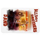 Allbot Brothers Band van Bob's Saucer Repair Magneet (Horizontaal)