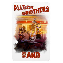 Allbot Brothers Band van Bob's Saucer Repair Magneet