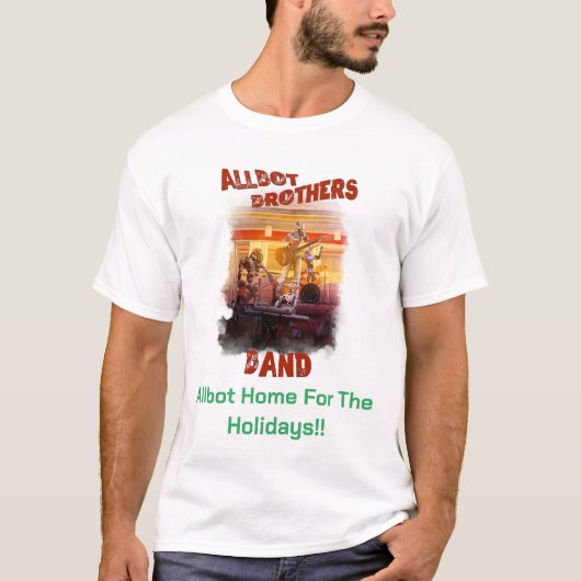 Allbot Brothers Kerstmis t-shirt (Voorkant)