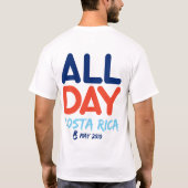 AllDay CostaRicaFront T-shirt (Achterkant)