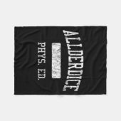 Allderdice High School Hs Ttsburgh Pa Phys Ed  Fleece Deken (Voorkant (Horizontaal))