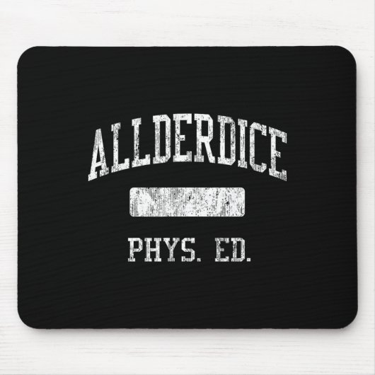 Allderdice High School Hs Ttsburgh Pa Phys Ed  Muismat (Voorkant)