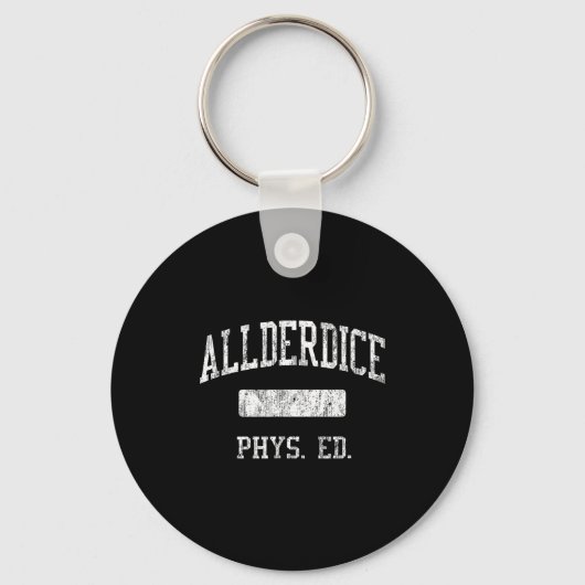 Allderdice High School Hs Ttsburgh Pa Phys Ed Sleutelhanger (Voorkant)