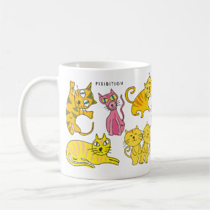 Alle 13 katten in één Mok