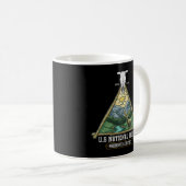 Alle 63 Amerikaanse Nationale Parken Avontuurlijke Koffiemok (Voorkant rechts)