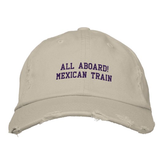 ALLE AAN BOORD VAN DE MEXICAANSE TREIN - PET (Voorkant)