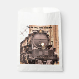 Alle aan boord van de trein favoriete tassen bedankzakje