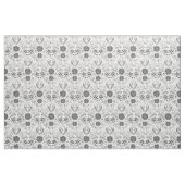 Alle aangepaste kleuren bijtend Floral Pattern Stof (Fat Quarter)