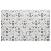 Alle aangepaste kleuren bijtend Floral Pattern Stof (Fat Quarter)