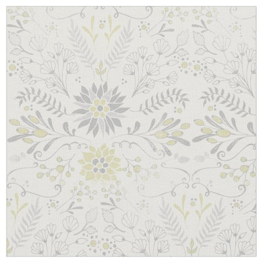 Alle aangepaste kleuren bijtend Floral Pattern Stof (Close Up)