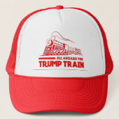 ALLE ACHTERGROND VAN DE TRUMP-TREINKAART TRUCKER PET (Voorkant)