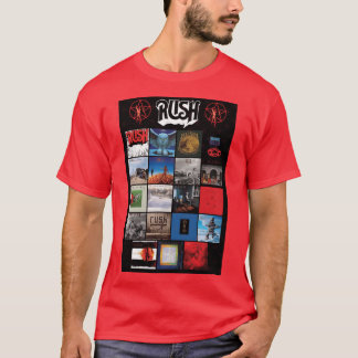 Alle albumhoezen RushBand voltooid jongen T-shirt