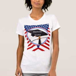Alle Amerikaans Afstuderen T-shirt