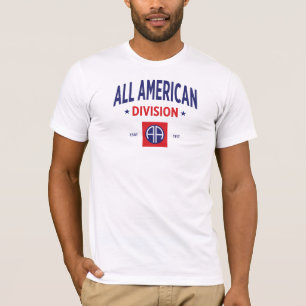 Alle Amerikaanse - 82e Luchtlandingsdivisie T-shirt