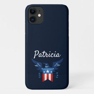 Alle Amerikaanse adelaars en vlagpatriottici Case-Mate iPhone Case