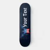 Alle Amerikaanse adelaars en vlagpatriottici Persoonlijk Skateboard (Voorkant)