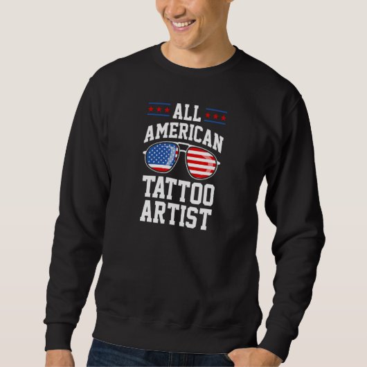 Alle Amerikaanse artiest Usa Patriotic Usa Ameri Trui (Voorkant)