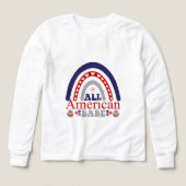 Alle Amerikaanse Babe Rood Wit Blauw Patriottische (Voorkant)