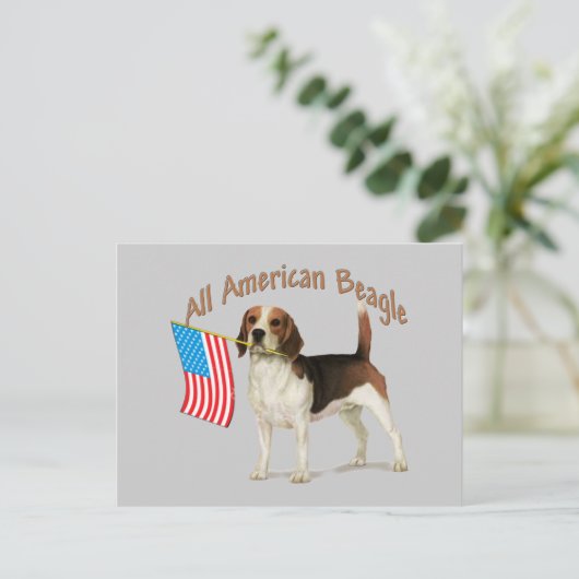 Alle Amerikaanse Beagle geschenken Briefkaart (Staand voorkant)