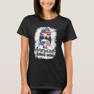 Alle Amerikaanse bonusmam op 4 juli berichtje T-shirt