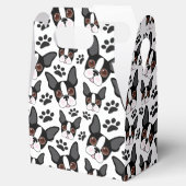 Alle Amerikaanse Boston Terrier Pet Puppy Dog Bedankdoosjes (Geopend)