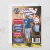 Alle Amerikaanse Boy Football Magazine Hoesje Verj Kaart (Voorkant)
