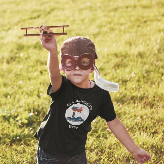Alle Amerikaanse 'Boy Independence Day' Kinder Shirts
