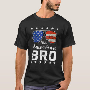 Alle Amerikaanse Bro 4 juli Mannen Familie die S a T-shirt