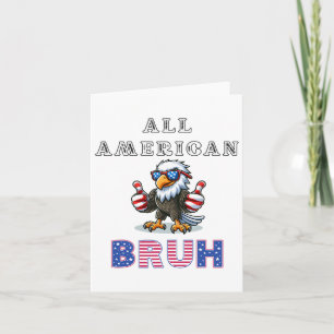 Alle Amerikaanse Bruh 4th van 1 juli Kaart