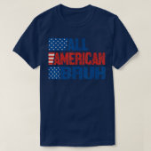 Alle Amerikaanse Bruh Boys  Amerikaans Mensen 4e T-shirt (Design voorkant)