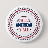 Alle Amerikaanse Button Pin (Voorkant)