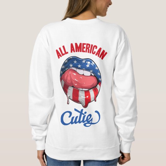 Alle Amerikaanse Cutie Trui (Achterkant)