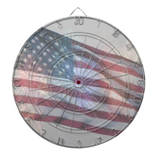 Alle Amerikaanse dartboard Dartbord (Voorkant)