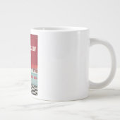 Alle Amerikaanse Diner Retro-Poster Grote Koffiekop (Rechts)