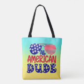 Alle Amerikaanse Dude-32286 Tote Bag (Achterkant)