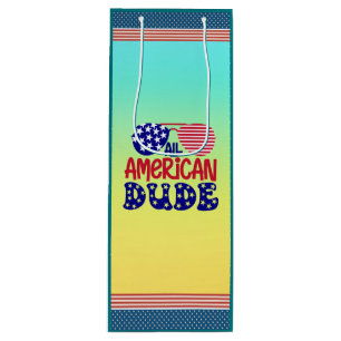 Alle Amerikaanse Dude-32286 Wijn Cadeautas