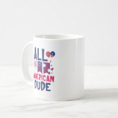 Alle Amerikaanse Dude-96993 Koffiemok (Voorkant links)