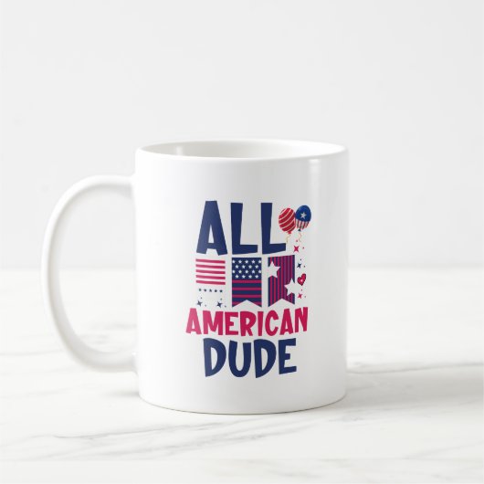 Alle Amerikaanse Dude-96993 Koffiemok (Links)