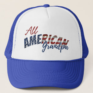 ALLE AMERIKAANSE GRANDPA TRUCKER HAT PET