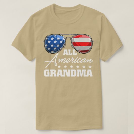 Alle Amerikaanse grootmachten Verenigde Staten vla T-shirt (Design voorkant)