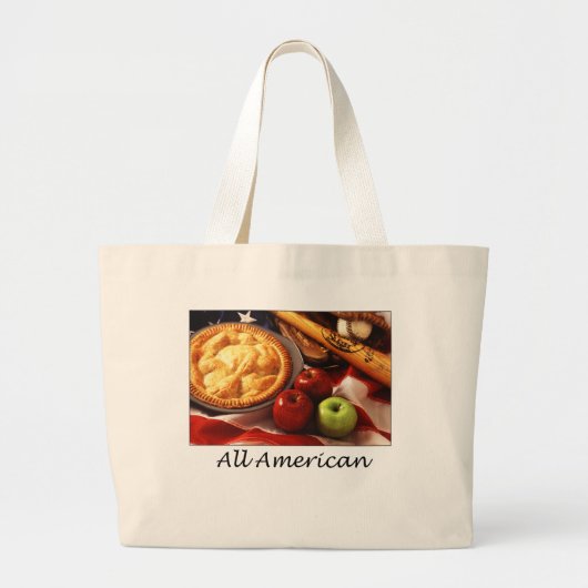 ALLE AMERIKAANSE GROTE TOTE BAG (Voorkant)