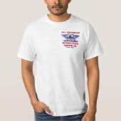 Alle Amerikaanse hamburgerdrive in T-Shirt (Voorkant)